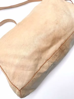 Fendi Maxi Baguette Whipstitch Crossbody Bag